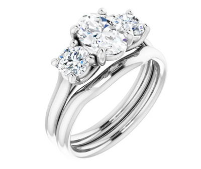 Jayidah - Classic Trilogy with Fancy Diamond