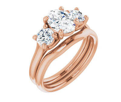 Jayidah - Classic Trilogy with Fancy Diamond